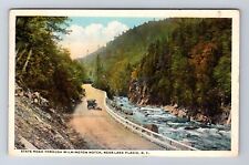 Lake Placid NY-New York, State Road, Wilmington Notch, Vintage c1920 Postcard picture