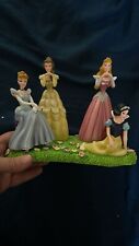 Rare Authentic Disney figurine , Cinderella,  Aurora, Snow White, Belle  picture