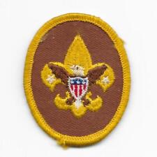 Tenderfoot Rank Patch 1975-1989 TFB-1-7-04 Clear Waffle PB Boy Scouts BSA swn picture