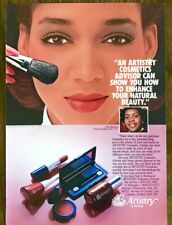 1985 Amway Artistry Cosmetics PRINT AD Fran Hamilton Distributor Since 1971 picture