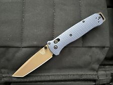 Benchmade 537FE-02 Bailout Knife  Blue Aluminum CPM-M4  picture
