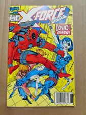 X-Force #11 (1992) Newsstand 1st App Of Domino Deadpool App Marvel Comics VF+ picture