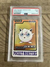 Jigglypuff Japanese Bandai Carddass 1997 Pocket Monsters #039 picture