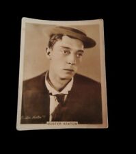 Buster Keaton collectible card crack cigarettes 20s picture