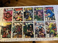 Uncanny X-Men 260-269 (1990) Complete Run  Lot Of 10 Marvel   #266 Is 2nd Print picture