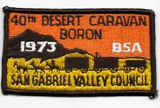1973 40th Desert Caravan San Gabriel Valley Council Boy Scouts of America BSA picture