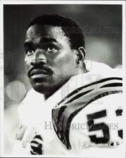 1989 Press Photo Cincinnati Bengals #53 Leo Barker - afa30393 picture