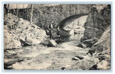 c1940's Trout Fishing Norwalk River Norwalk Connecticut CT Vintage Postcard picture