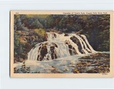 Postcard Cascades of Tyleris Fork Copper Falls State Park Wisconsin USA picture