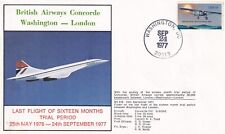BA Concorde Washington – London, Last Flight of Sixteen Months trial period 1977 picture