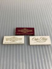 Vintage Oaks-Hines Funeral Home Matchbook Canton, Illinois Advertising Lot 3 picture