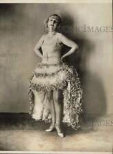 1926 Press Photo Mlle. Parisys in 