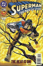  Comic - Superman the Man of Steel #55   (April 1996) VF picture