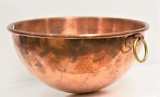 Large Williams Sonoma France French Copper Mixing Bowl 11x51/2
