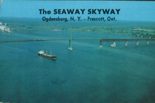 Postcard Chrome The Seaway Skyway Prescott Ontario Canada PC96 picture