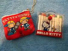 Sanrio Patty & Jimmy Mini Pouch 1976 Vintage made in Japan / Hello Kitty picture