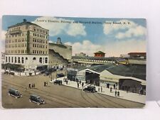 Vintage Postcard, Loew’s Theatre, Subway & Elevated Station, Coney Island, NY. picture