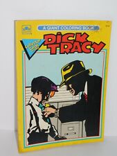 1990 Dick Tracy Coloring Book Golden Vintage picture