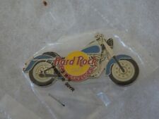 Hard Rock Cafe pin Cabo San Lucas Motorcycle Blue Fenders White and Blue Tank picture