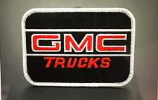 GENERAL MOTORS GMC TRUCKS IRON-ON EMBROIDERED PATCH...RARE COLOR COMBINATION... picture