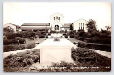 1940s Will Rogers Memorial Courtyard Vintage Claremore Oklahoma OK RPPC Postcard picture