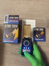 Star Trek TOS Communicator Light and Sound Open Box TESTED 2016 Official ST TOS picture