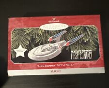 P)Vintage 1998 Star Trek Hallmark Keepsake Ornament U.S.S. Enterprise NCC-1701-E picture
