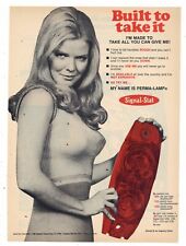 1972 Signal Stat Perma Lamp Ad: Suggestive Pitch - BUILT TO TAKE IT, Try Me picture