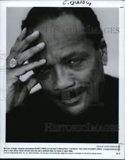 1990 Press Photo Musician Quincy Jones - cvb20359 picture