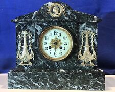 1844 ANTIQUE FRENCH JAPY FRERES STRIKES KEY WOUND,MARBLE CLOCK picture