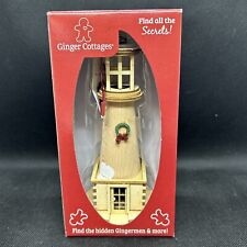 Ginger Cottages Lighthouse Ornament #80017 - Old World Christmas - New In Box picture