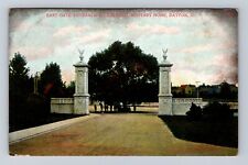 Dayton OH-Ohio, National Military Home, Antique Vintage Souvenir Postcard picture