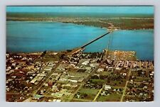 Punta Gorda FL-Florida, City of Punta Gorda, Peace River, Vintage Postcard picture