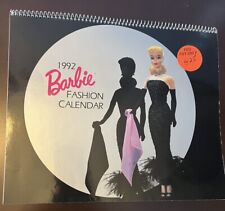 Vintage 1960 Barbie Fashion Doll Scenes Mattel Outfit Hallmark Calendar 1992. picture