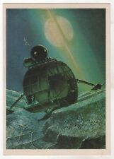 1982 COSMOS SPACE All-terrain vehicle on Titan satellite OLD Russian Postcard picture