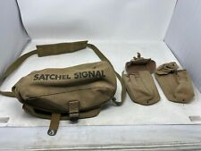 WWII USGI SIGNAL SATCHEL  carry pouch  military  Flare Gun ?  Bag  WW2 picture