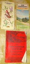 1939 White Mountain Scrap Book (stories) & 1956 New Hampshire Map, etc. picture