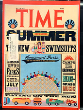 Time Magazine Cover Page The New Swimsuits  July 1977 Wall Art Collectible picture