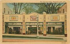 Postcard 1955 Wisconsin Wisconsin Dells Post Card Shop Bennett Teich 23-13184 picture