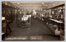 Sodus NY RPPC Interior View Gardners Clothing Store With Salesman Postcard Q26 picture