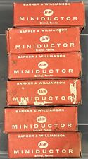 Barker & Williamson MINIDUCTOR  Coil model 3039- Lot of 6 picture