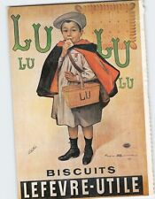Postcard LU Biscuits Lefèvre Utile picture