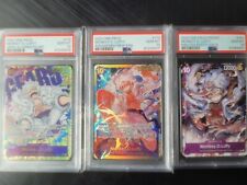 One Piece tcg - Luffy Gear 5 psa 10 - English - LOT OF THREE *Canadian Seller* picture