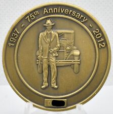 FBI Society of Former Special Agents 2012 75th Anniversary Challenge Coin picture