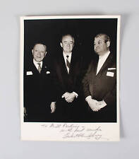 Hubert H. Humphrey Signed Photo 8x10 Vice President - COA JSA picture