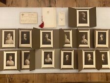 1917 - Lot Of 13 Photos & Graduation Programs Greely Institute Cumberland Maine picture