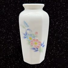 Otagiri Floral Mist Raised Vase Flower Hand Painted Porcelain Vase Japan 6”T 2”W picture