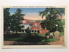 1930 Massanetta Springs Hotel Harrisonburg Virginia Postcard picture