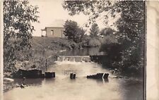 D46/ Minneota Minnesota Mn Real Photo RPPC Postcard 1907 Home Creek Dam picture