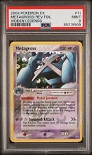 2004 Pokémon Hidden Legends METAGROSS Rev. Foil #11 - PSA 9 MINT picture